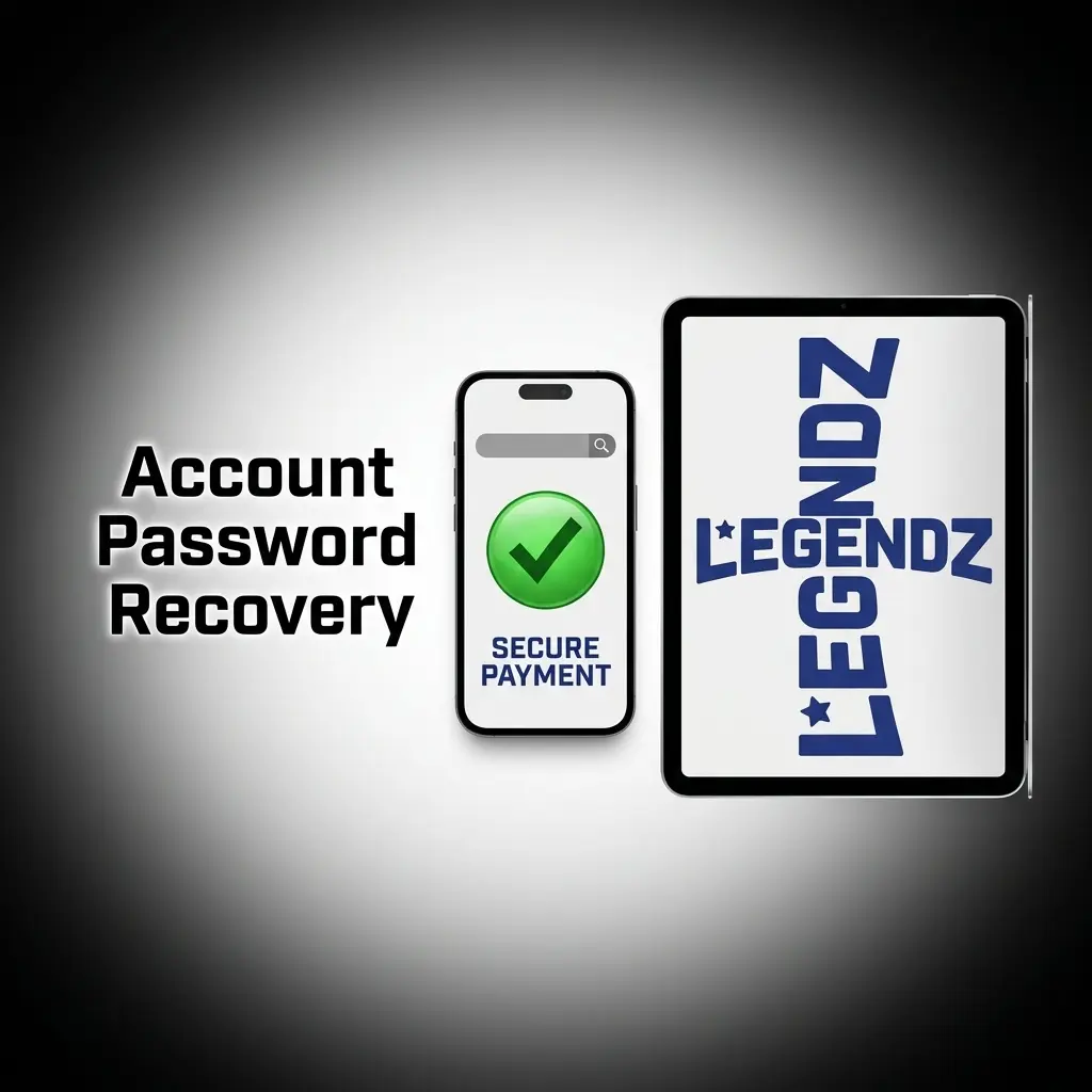 Legendz Casino account password recovery steps showing forgot password process on login screen