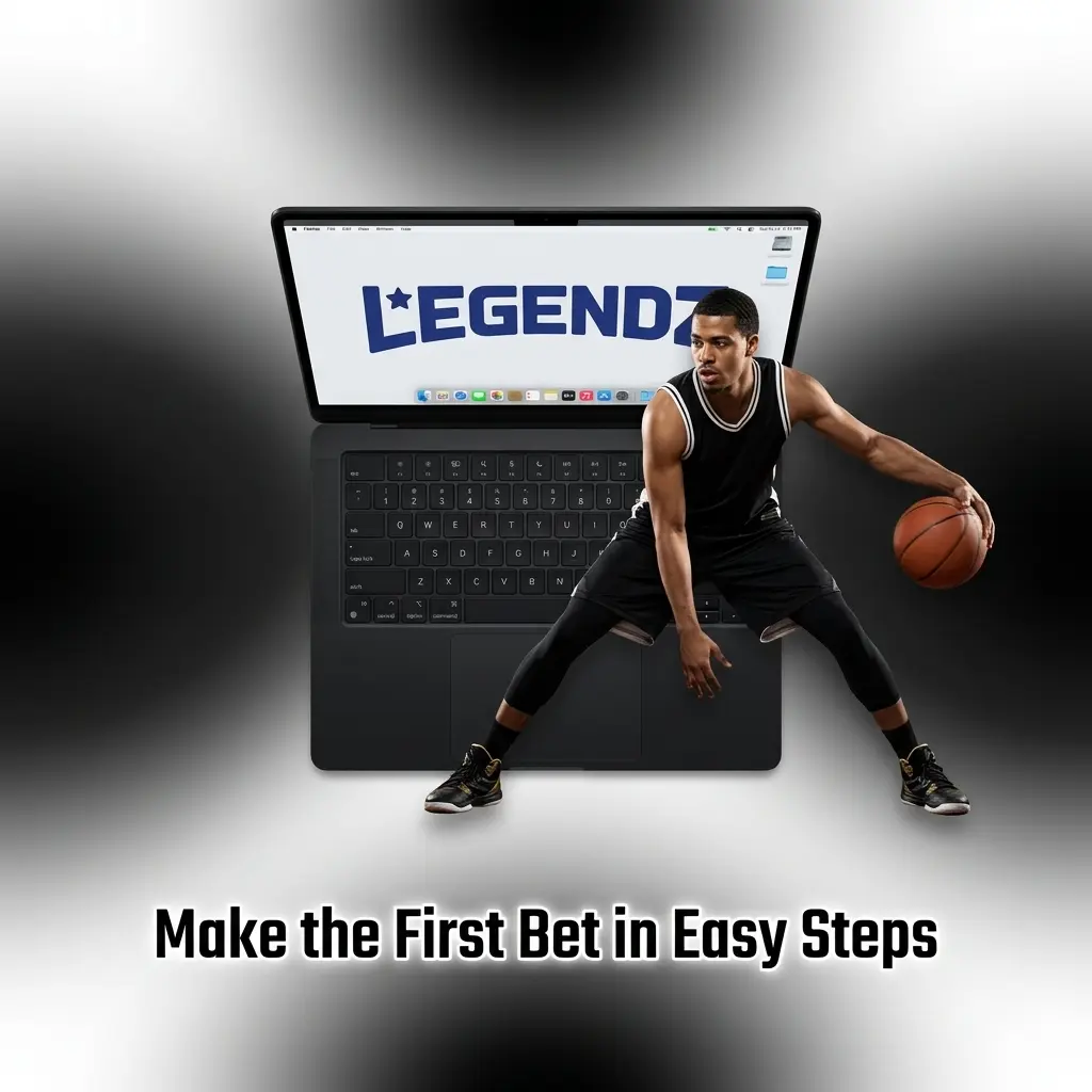 Step-by-step guide to placing your first bet at Legendz Casino from account creation to wager confirmation