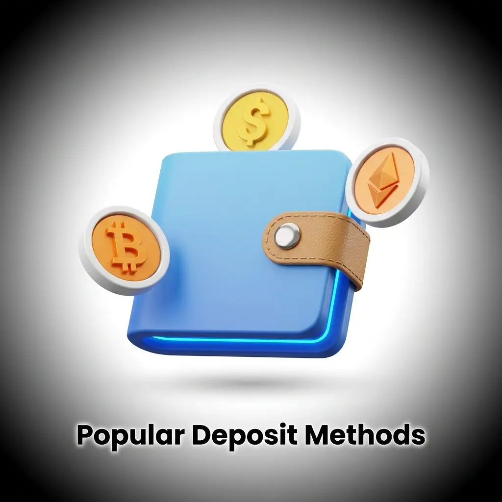 Legendz Casino crypto deposit methods including Bitcoin, Ethereum, USDT TRC-20, ERC-20, and Solana for US players